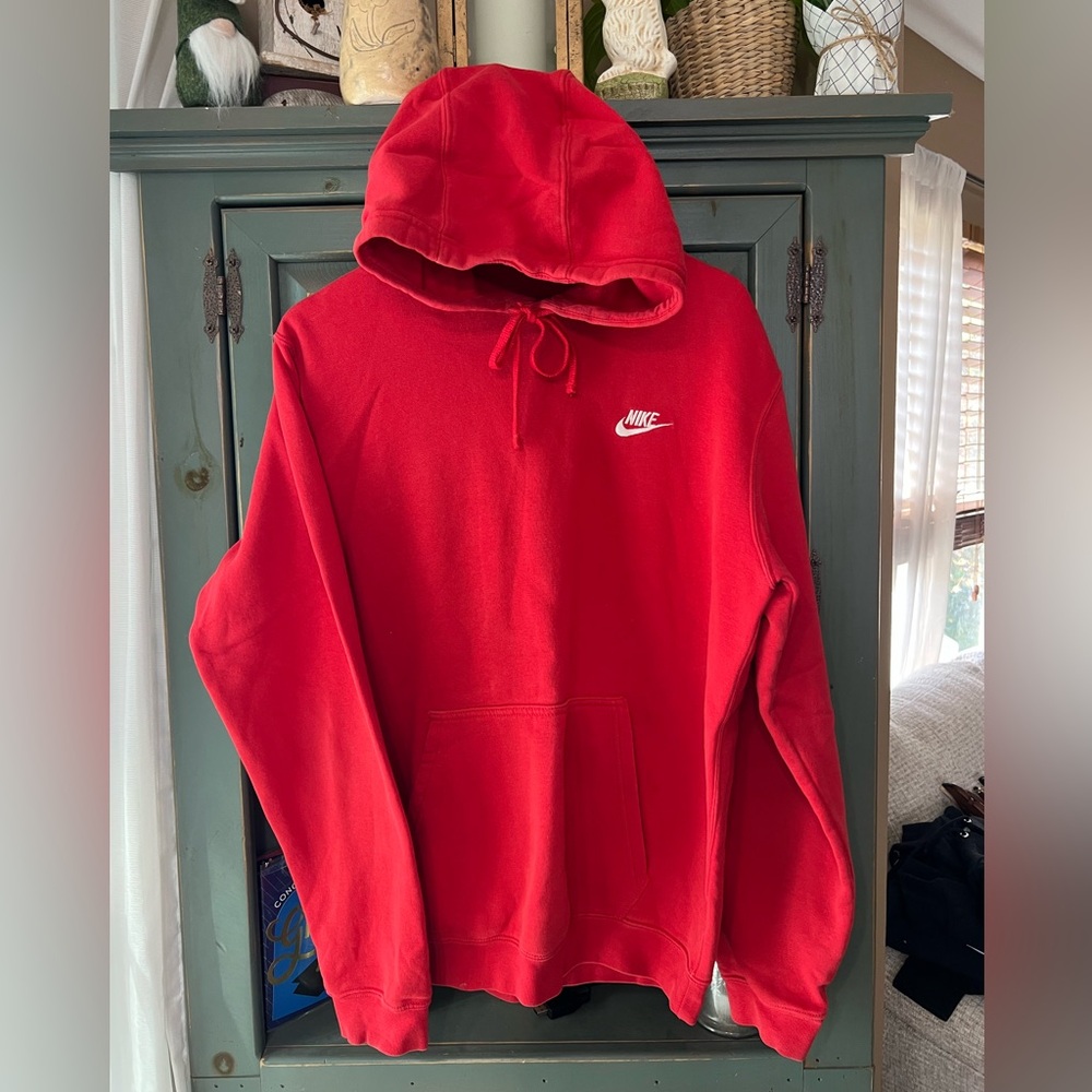 Red Nike Hoodie